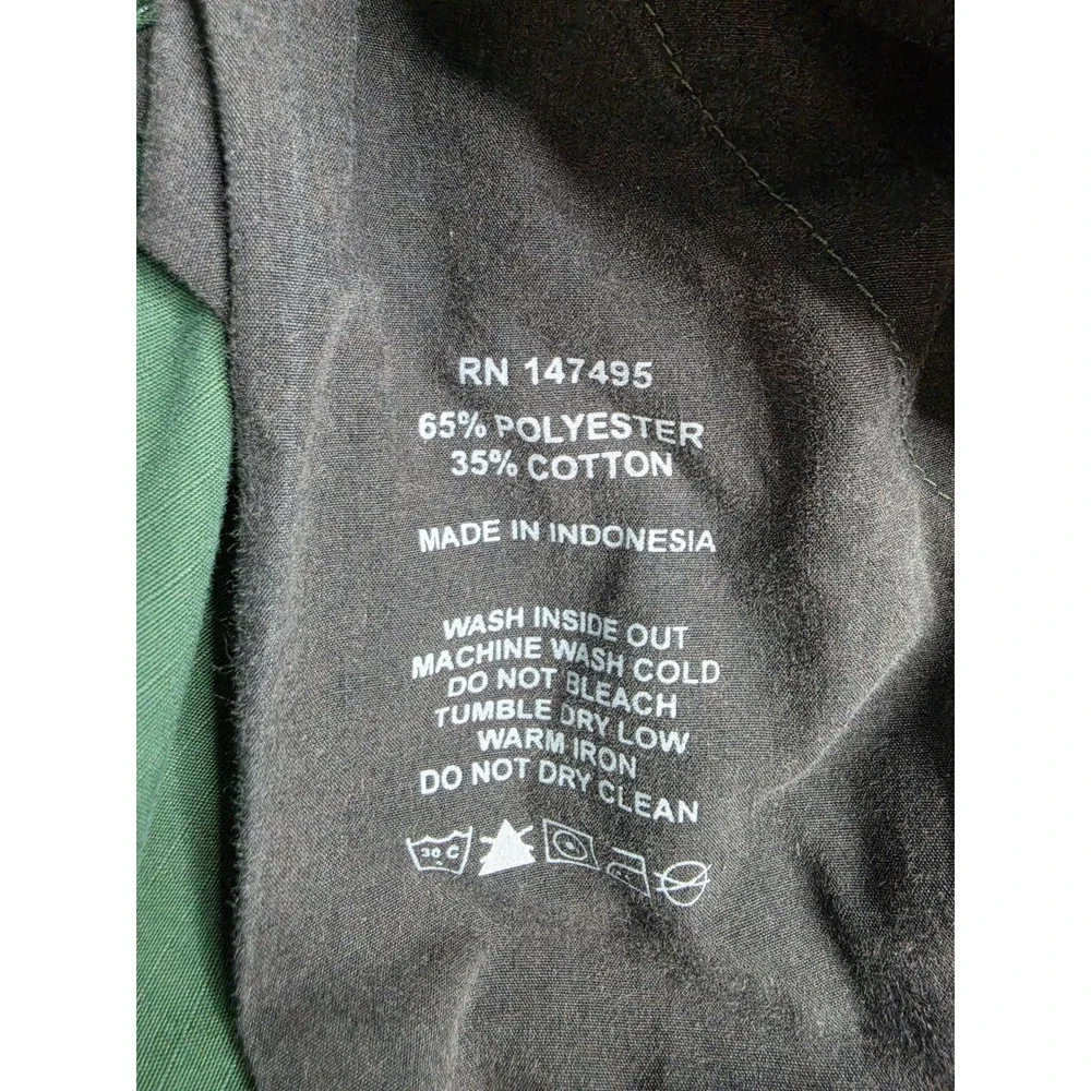 Tru-Spec Cargo Pants Men's 30x30 Olive Green Cotton Ripstop Straight Leg Hiking